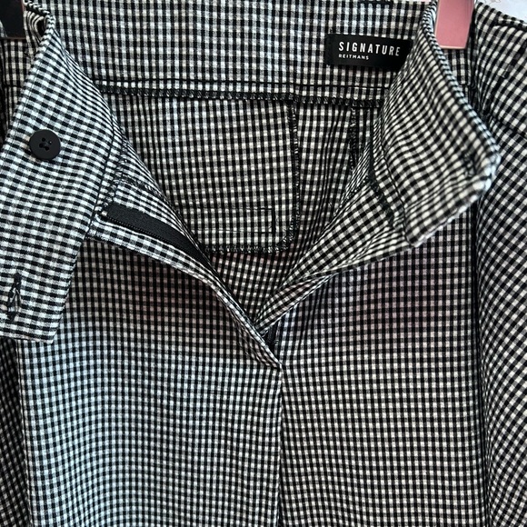 🖤🤍 Reitman's Signature Checkered Capris | Size 20P | NWOT (Never Worn!) 🤍🖤 - Picture 6 of 8